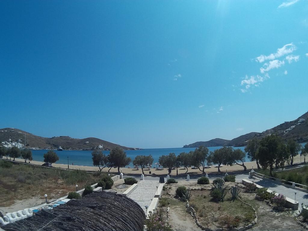 Glaros Hotel イオス島 チョーラ エクステリア 写真