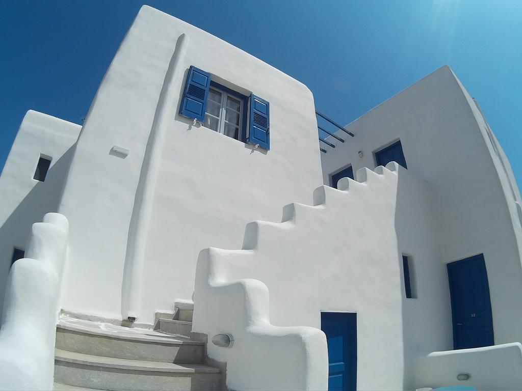 Glaros Hotel イオス島 チョーラ エクステリア 写真