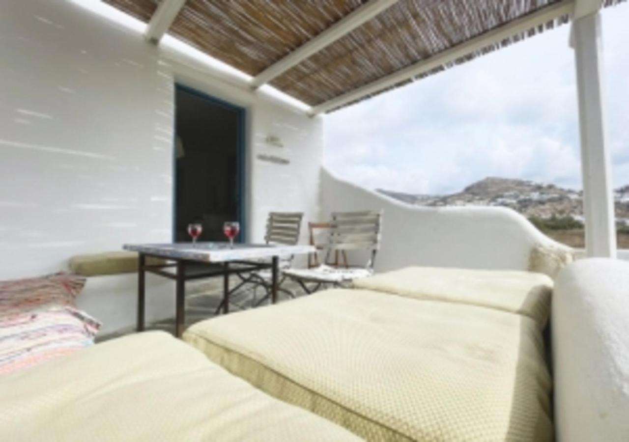 Glaros Hotel イオス島 チョーラ エクステリア 写真