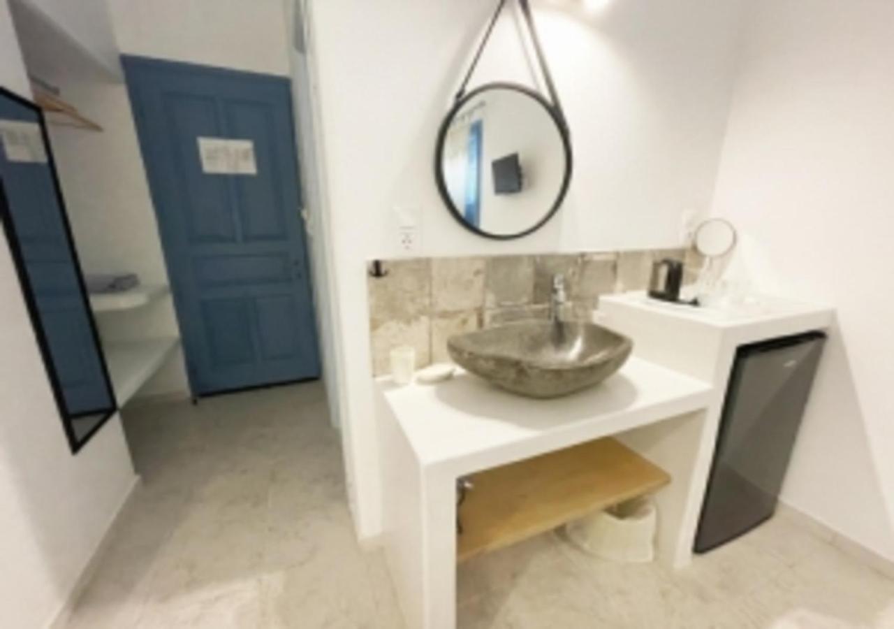 Glaros Hotel イオス島 チョーラ エクステリア 写真