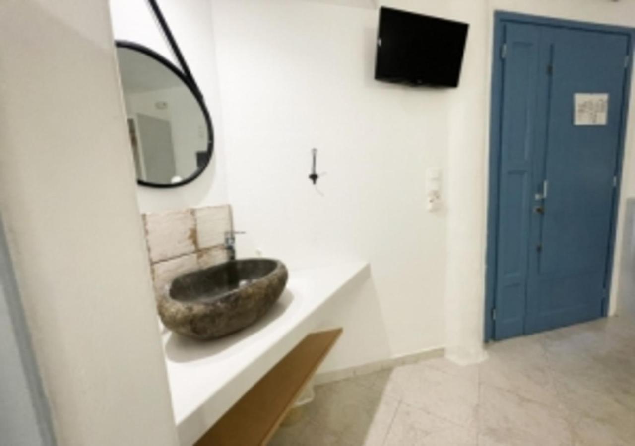 Glaros Hotel イオス島 チョーラ エクステリア 写真