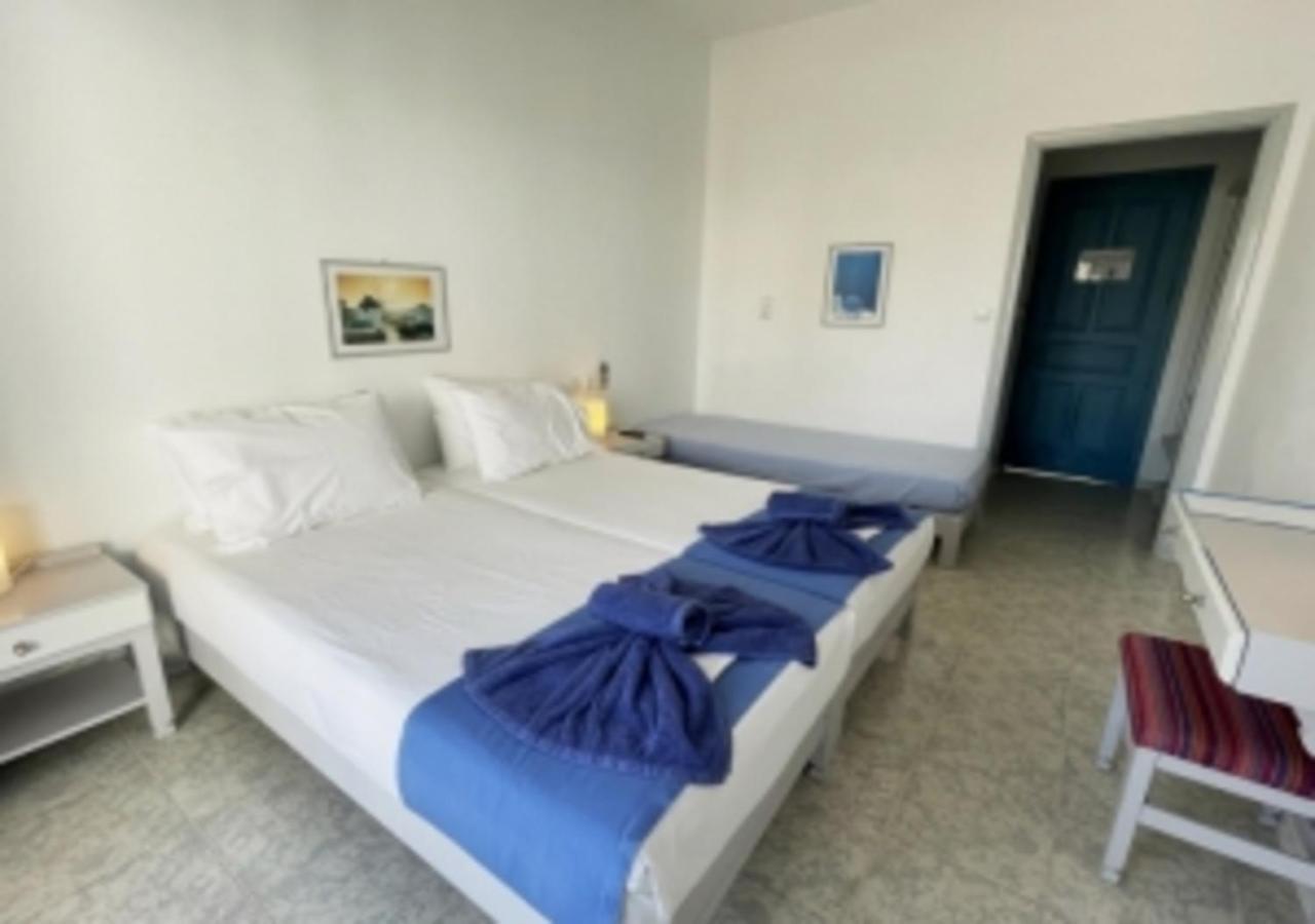 Glaros Hotel イオス島 チョーラ エクステリア 写真
