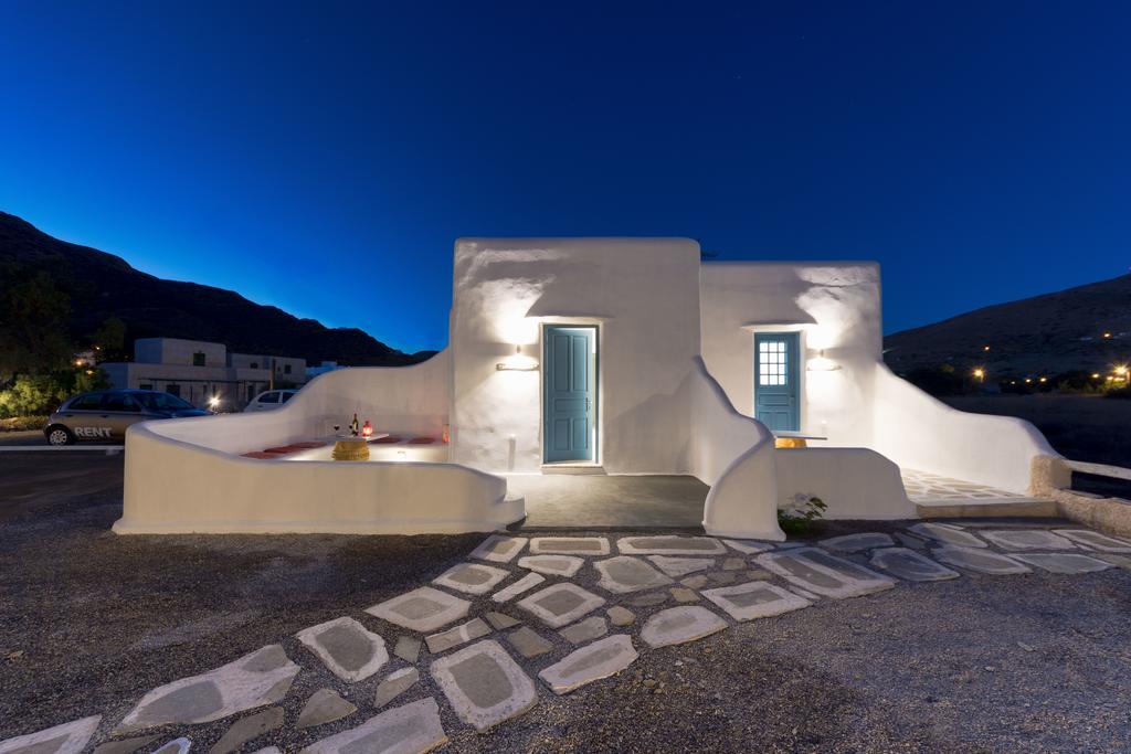 Glaros Hotel イオス島 チョーラ エクステリア 写真