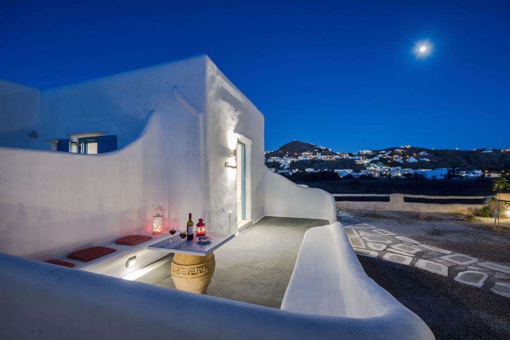 Glaros Hotel イオス島 チョーラ エクステリア 写真